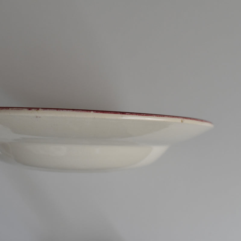 Vintage Deep Plate FF Pecsonne Anne A