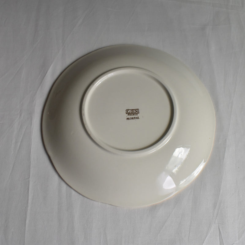 Vintage Plate Gien Floréal A