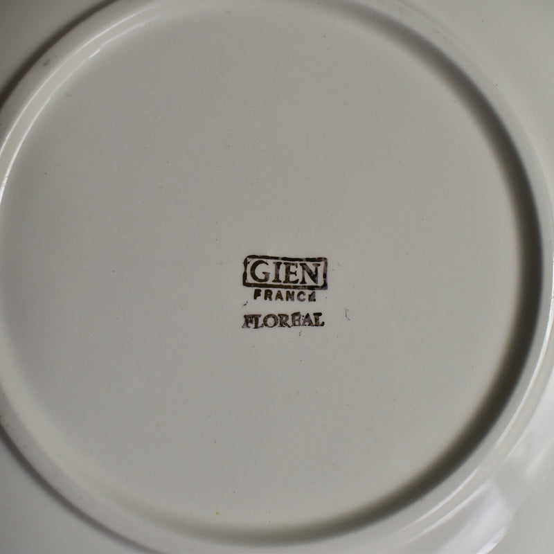 Vintage Plate Gien Floréal A