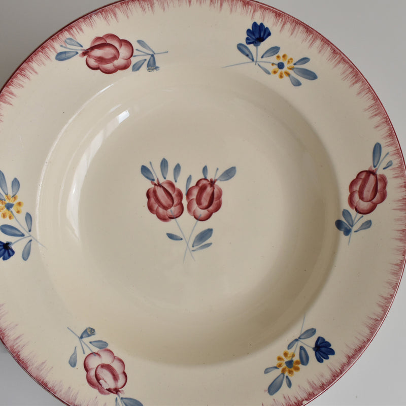 Vintage Deep Plate FF Pecsonne Anne A