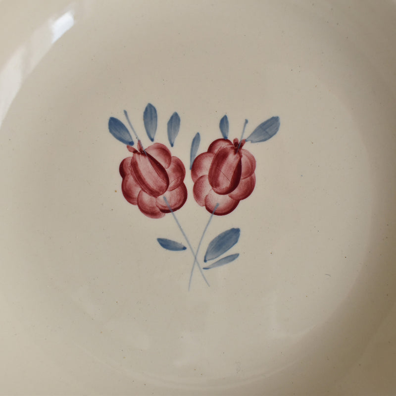 Vintage Deep Plate FF Pecsonne Anne A