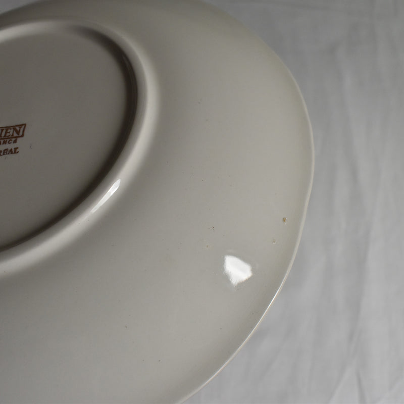 Vintage Plate Gien Floréal A