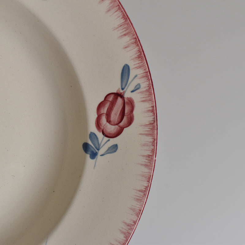 Vintage Deep Plate FF Pecsonne Anne A