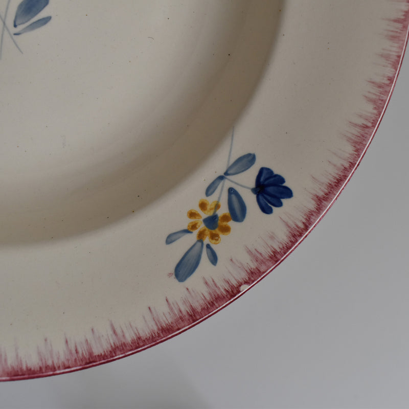 Vintage Deep Plate FF Pecsonne Anne A