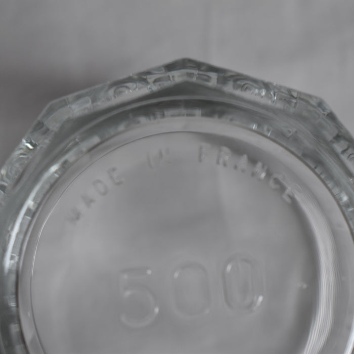 ヴィンテージ ガラスジャムポット 500mL A　（銀座店に展示中）