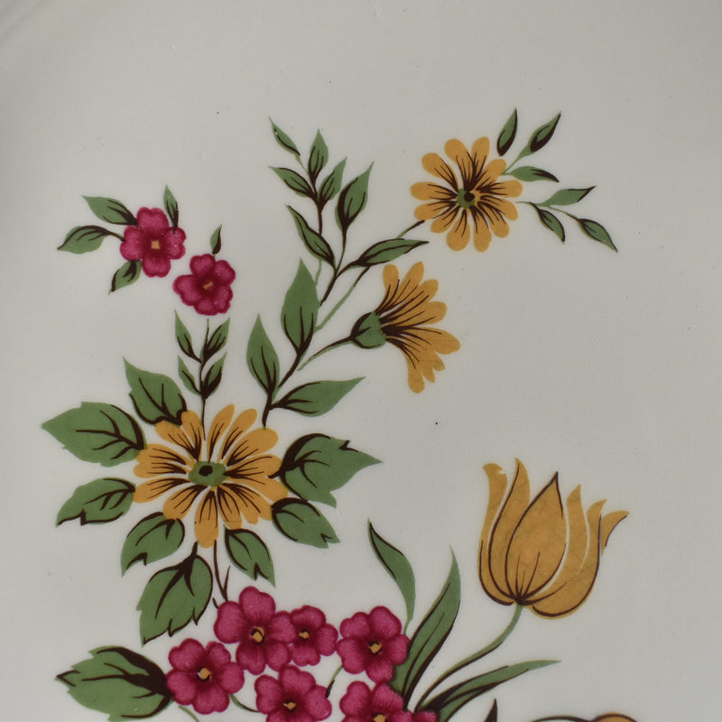 Vintage Plate Gien Floréal A