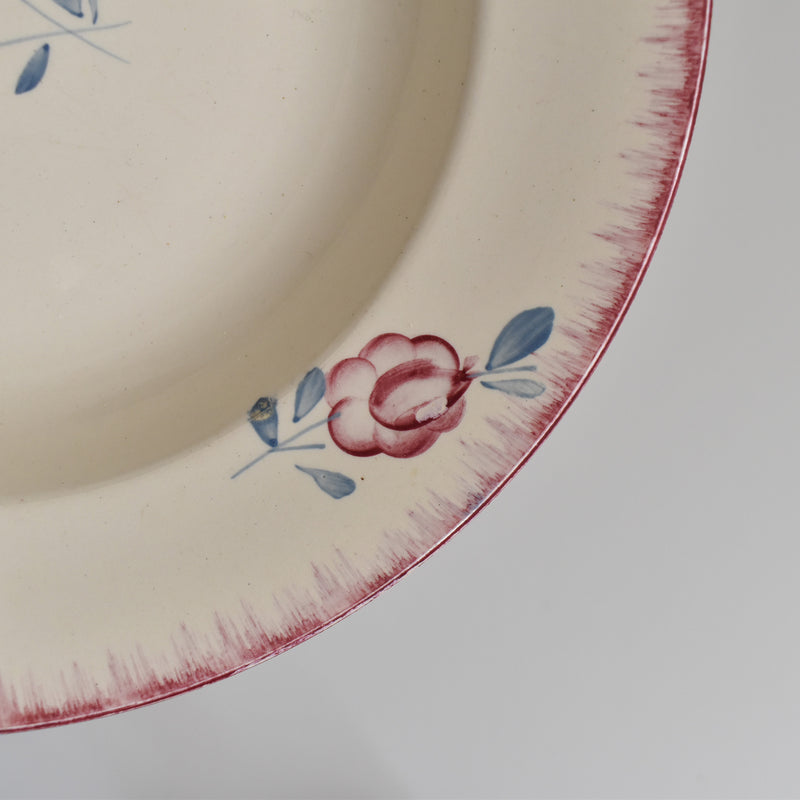 Vintage Deep Plate FF Pecsonne Anne A