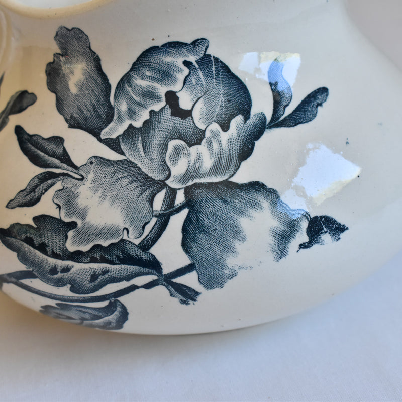 Antique Longchamp Pivoine Pitcher