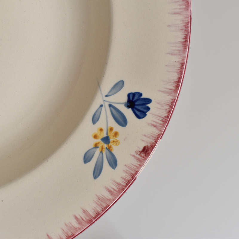 Vintage Deep Plate FF Pecsonne Anne A
