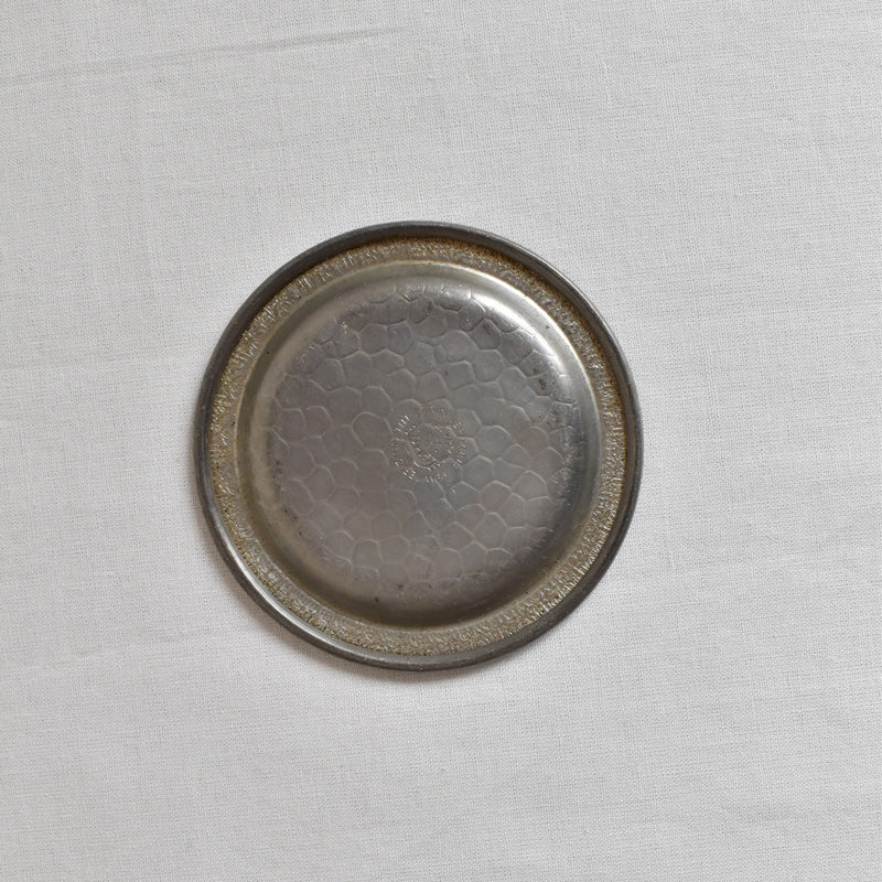 ヴィンテージピューター コースター2点セット