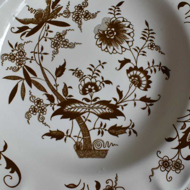 Vintage deep plate Sarreguemines Windsor A