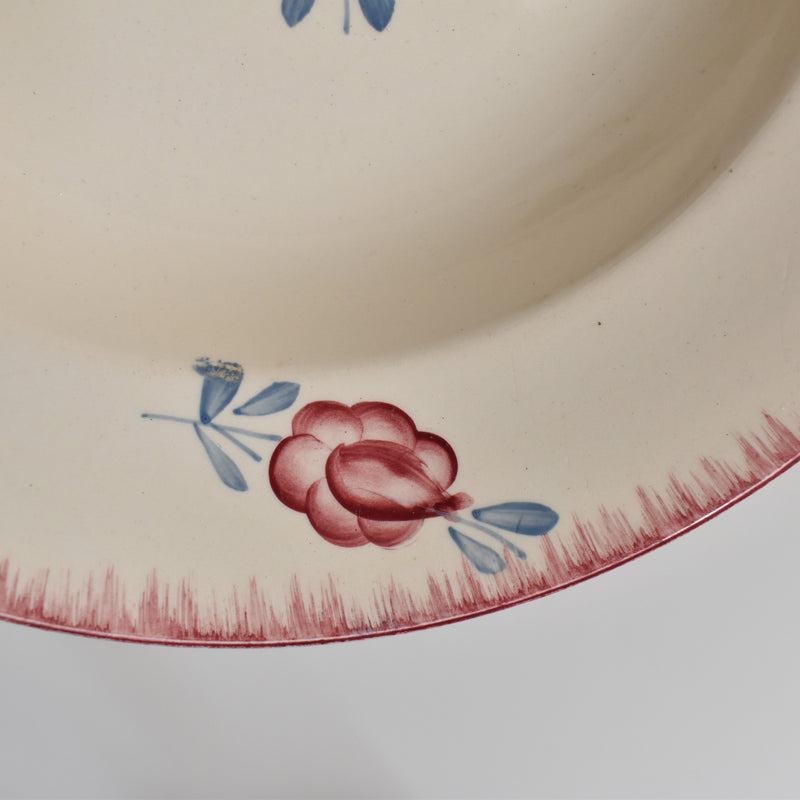Vintage Deep Plate FF Pecsonne Anne A