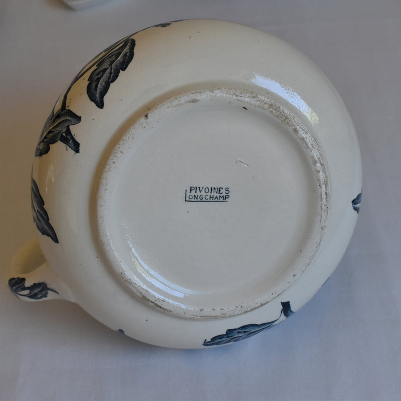 Antique Longchamp Pivoine Pitcher
