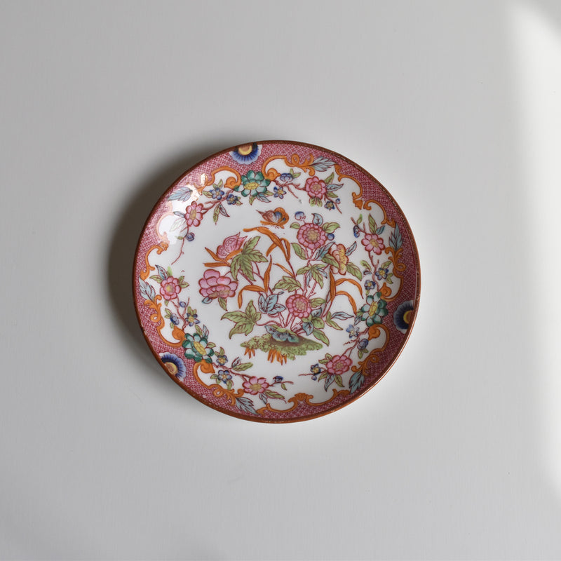 Antique Coffee Cup & Saucer, Sarreguemines Minton 216 D