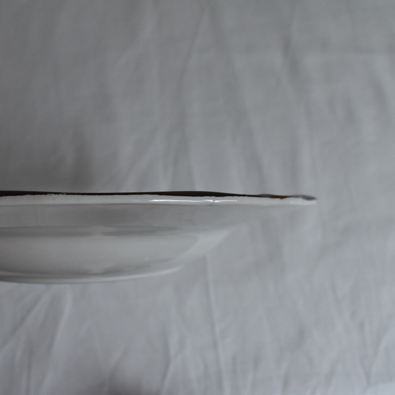 Vintage deep plate Sarreguemines Windsor A