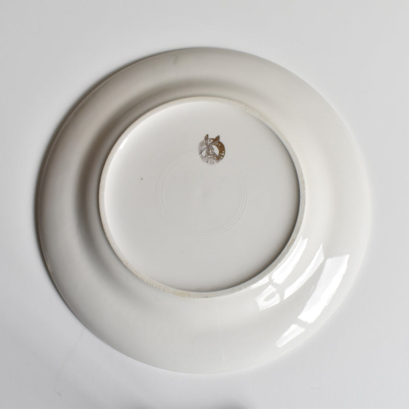 Vintage Plate, Mullardeau, Jaune