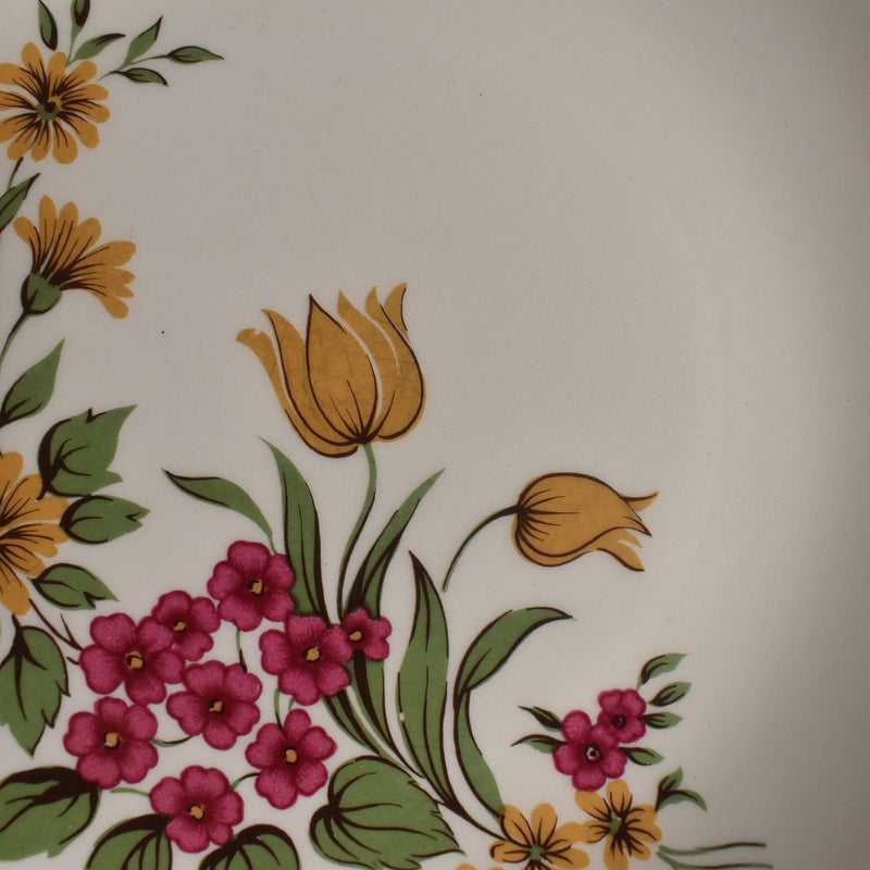Vintage Plate Gien Floréal A