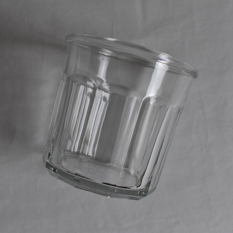 ヴィンテージ ガラスジャムポット 500 B