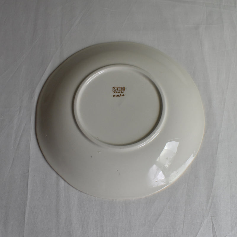 Vintage Plate Gien Floréal B