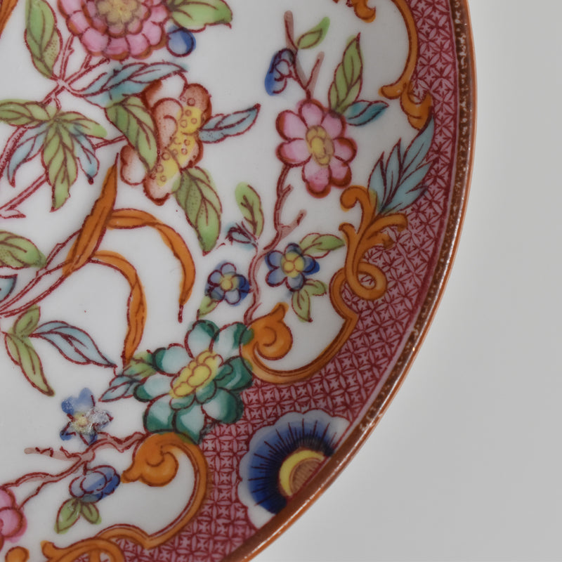 Antique Coffee Cup & Saucer, Sarreguemines Minton 216 D