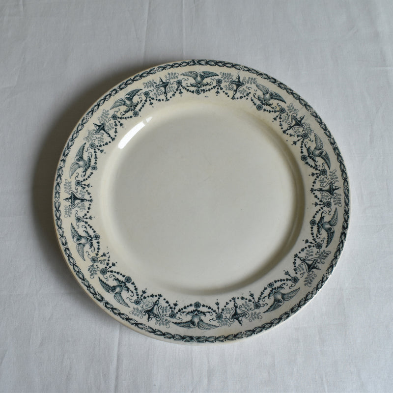 Antique Plate Badonviller Primerose A