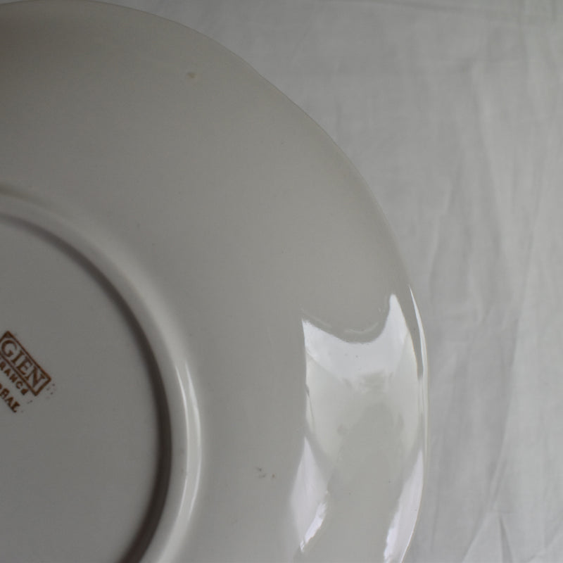 Vintage Plate Gien Floréal B