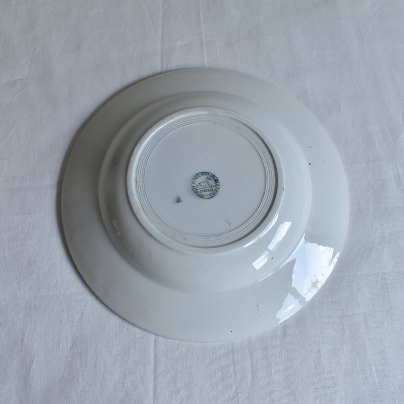 Vintage deep plate Saint-Amand