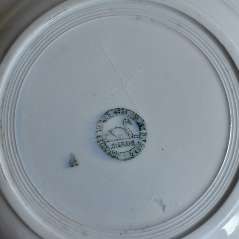 Vintage deep plate Saint-Amand