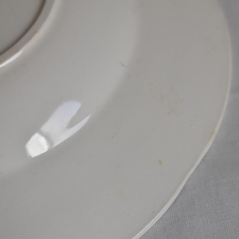 Antique Deep Dish - Longwy Muguet (Lily of the Valley) B