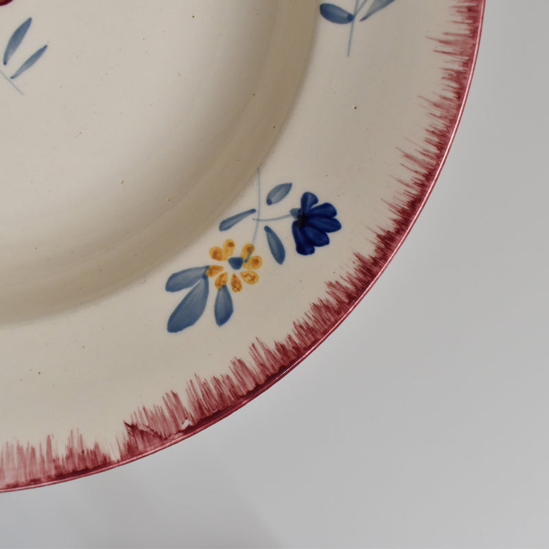 Vintage Deep Plate FF Pexonne Anne B