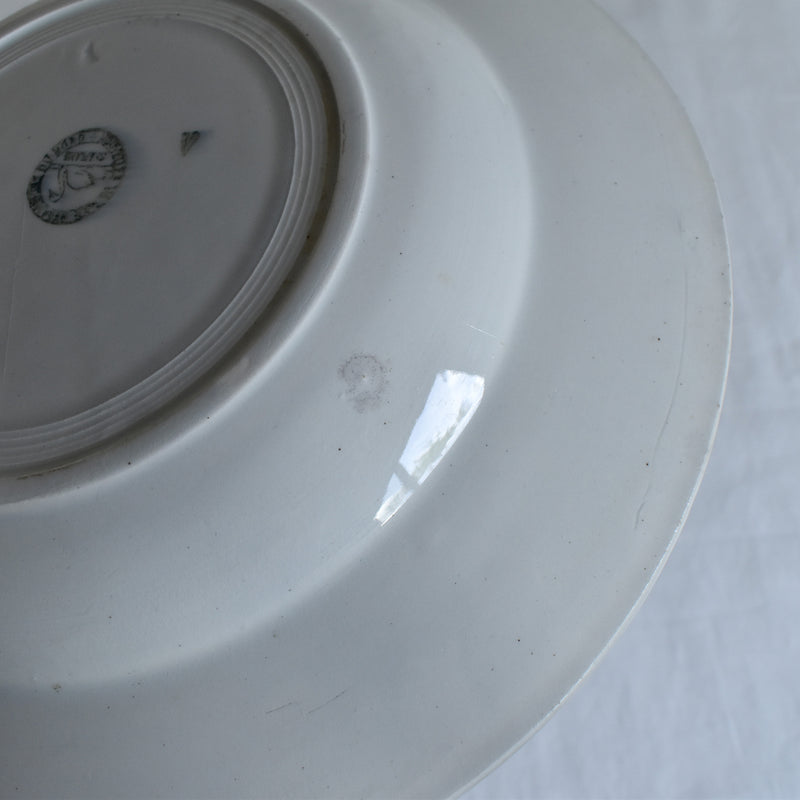 Vintage deep plate Saint-Amand