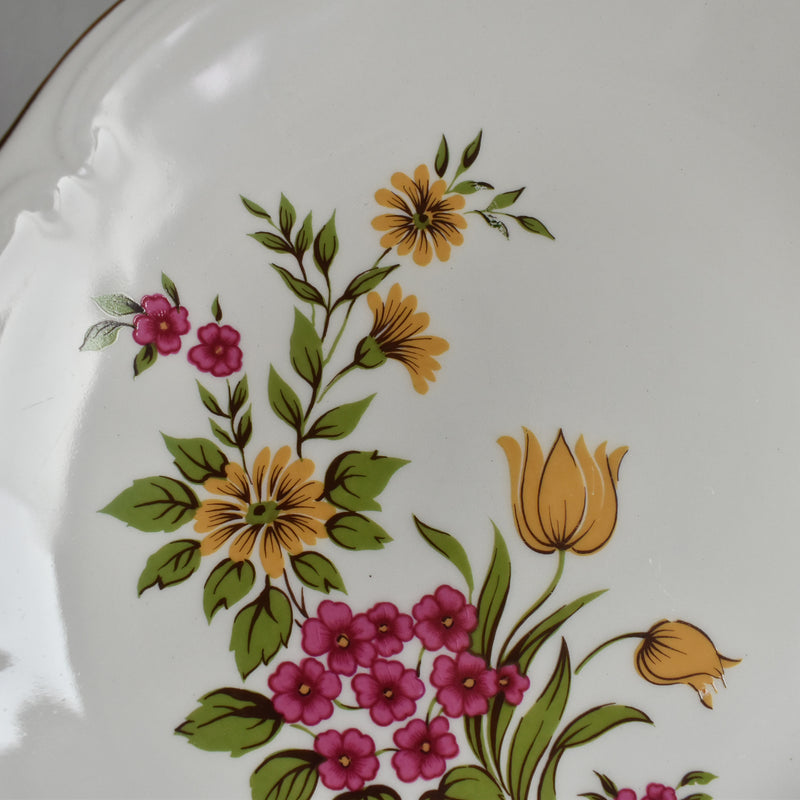 Vintage Plate Gien Floréal B