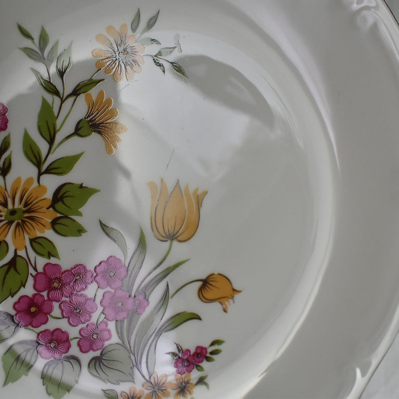 Vintage Plate Gien Floréal B