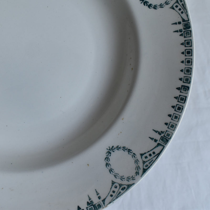 Vintage deep plate Saint-Amand