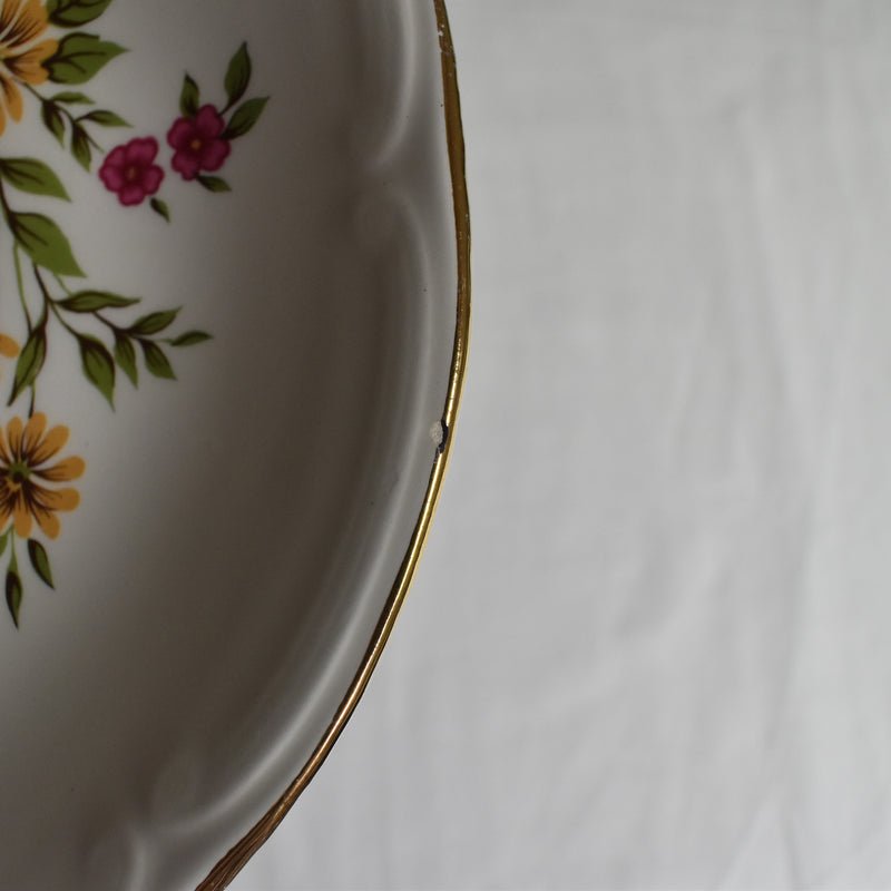 Vintage Plate Gien Floréal B