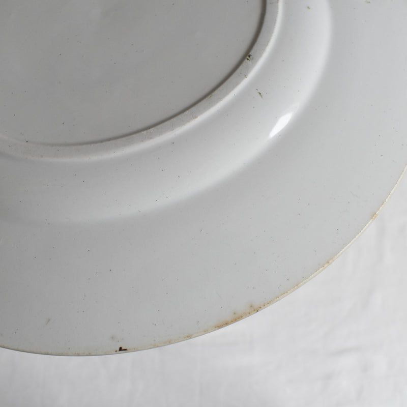 アンティーク ラウンド大皿 サンタマン Mimosas