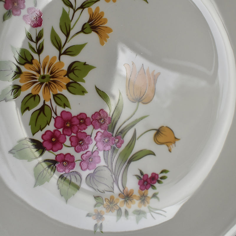 Vintage Plate Gien Floréal B