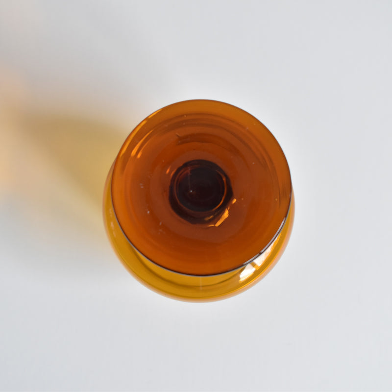 Vintage Liquor Glass Brown