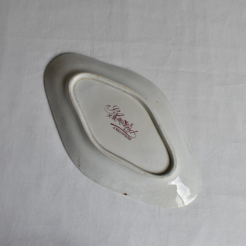 Antique Raviere Saint-Amand & Hamage Jardiniere B