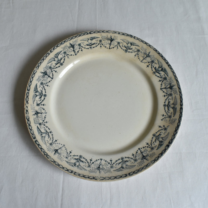 Antique Plate Badonviller Primerose B