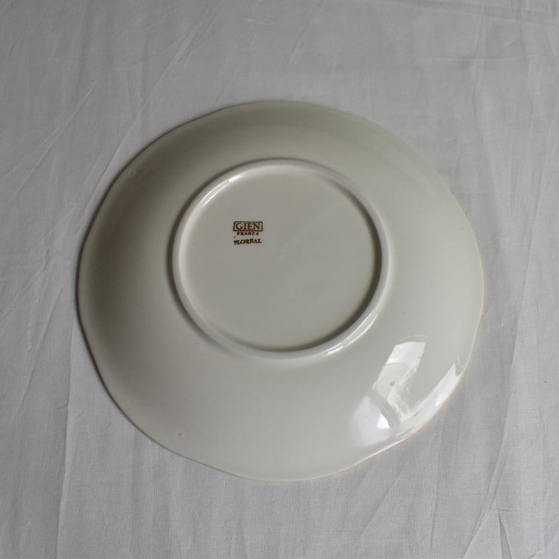 Vintage Plate Gien Floréal C