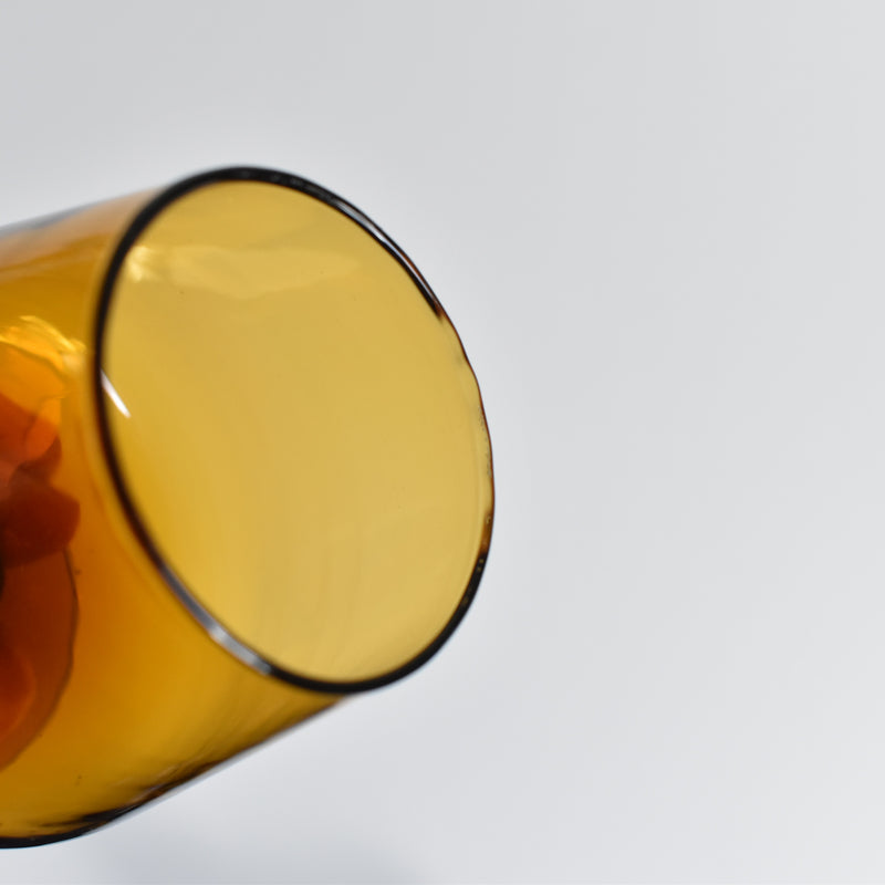 Vintage Liquor Glass Brown