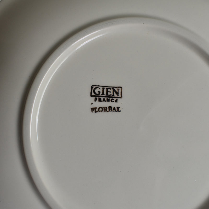 Vintage Plate Gien Floréal C