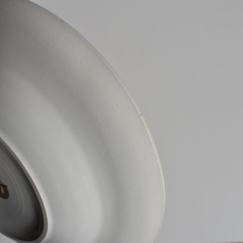 Vintage Deep Plate, Mûre et Delle, Jaune A