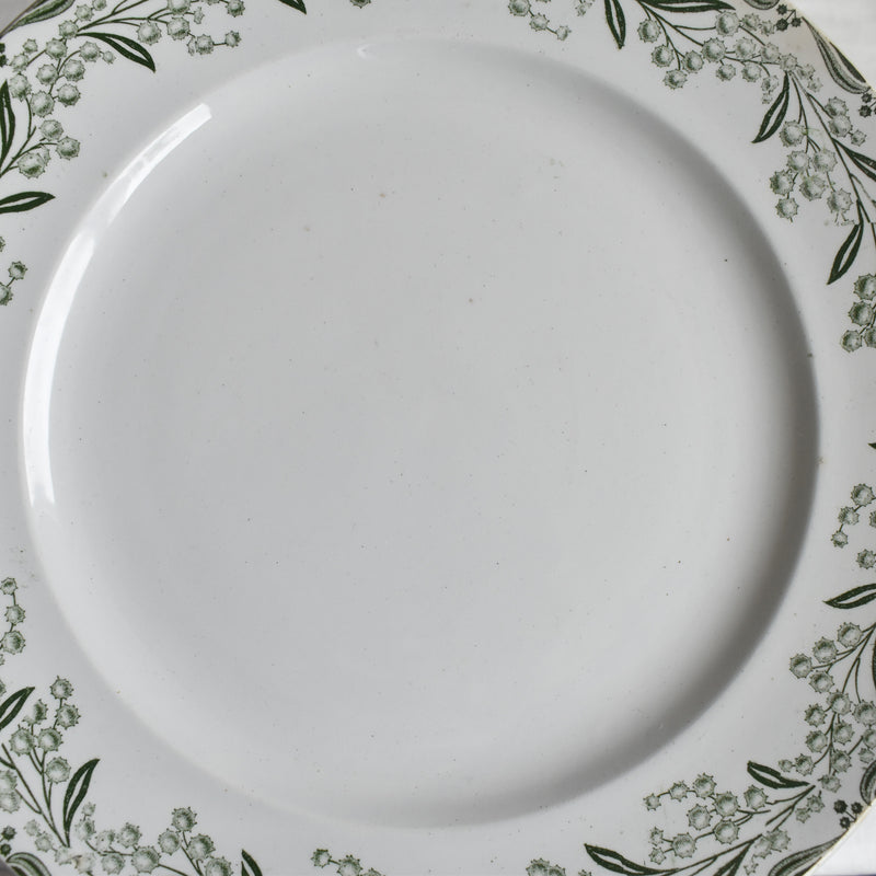 アンティーク ラウンド大皿 サンタマン Mimosas