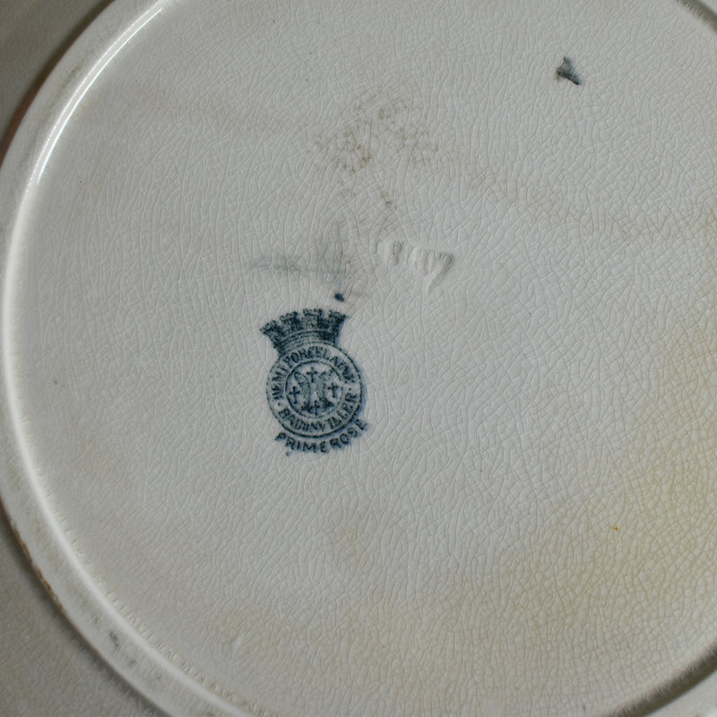 Antique Plate Badonviller Primerose B