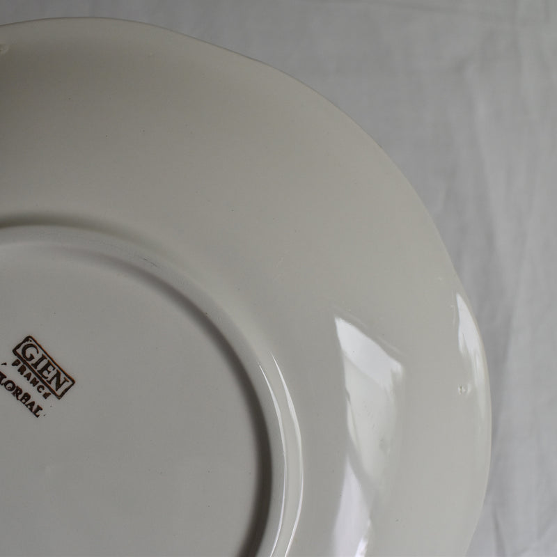 Vintage Plate Gien Floréal C