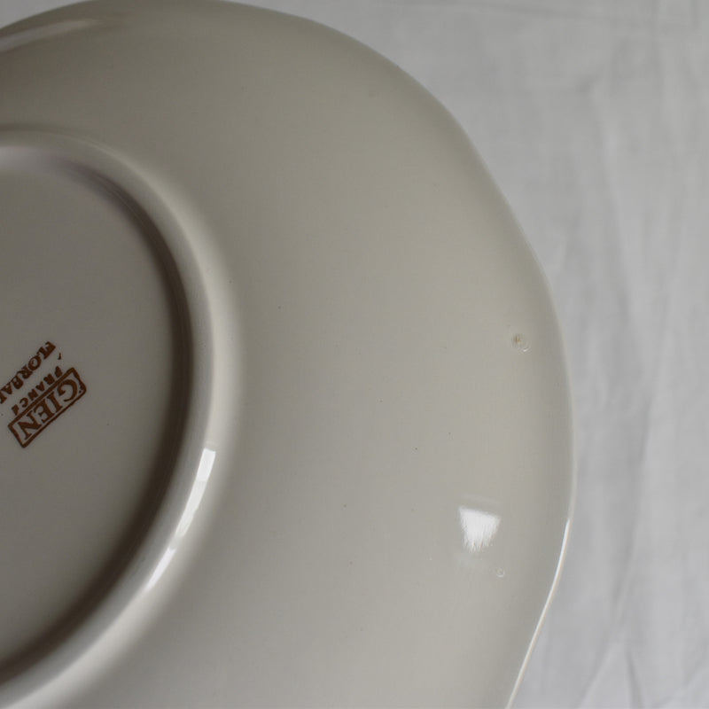 Vintage Plate Gien Floréal C