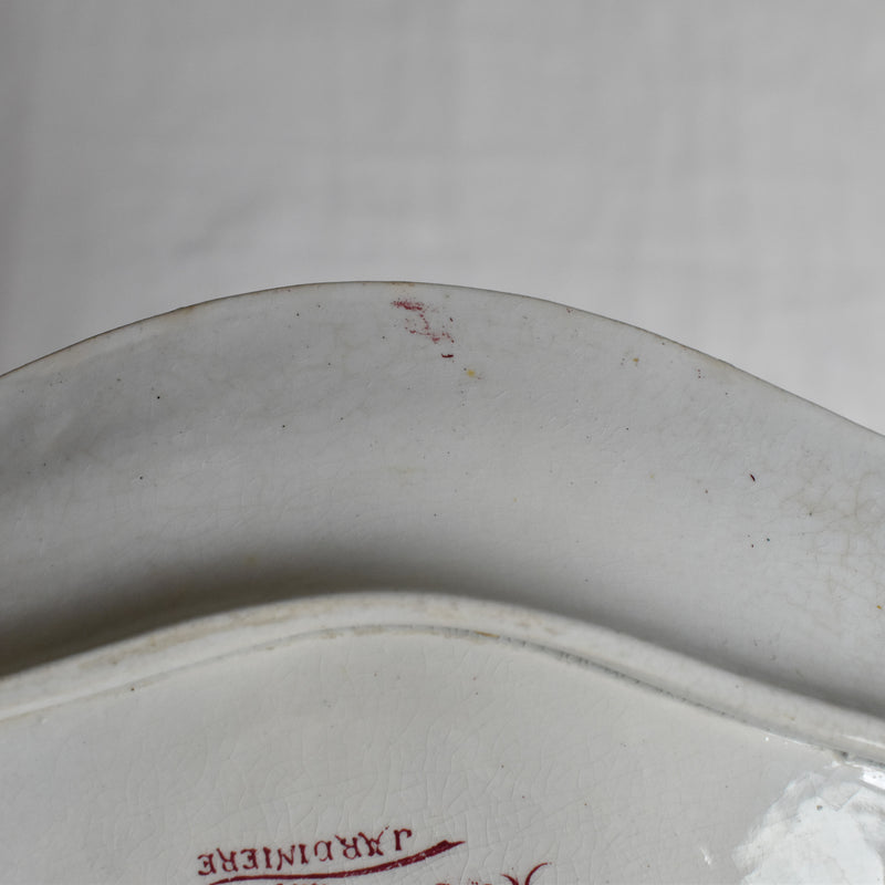 Antique Raviere Saint-Amand & Hamage Jardiniere B