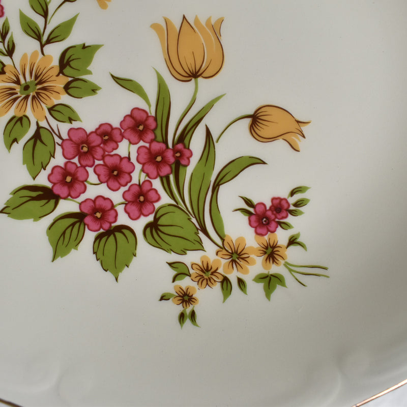 Vintage Plate Gien Floréal C